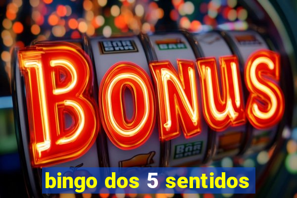 bingo dos 5 sentidos